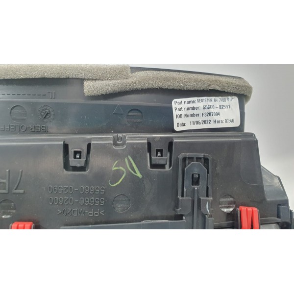 Difusor De Ar Dir. C/moldura Toyota Corolla Cross Xrx 2023