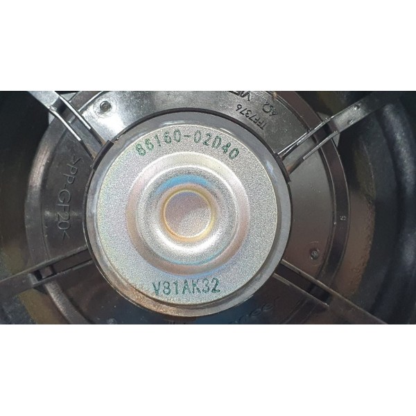 Alto Falante Dianteiro Esquerdo Corolla Cross Xrx Hybrid 23 Preto