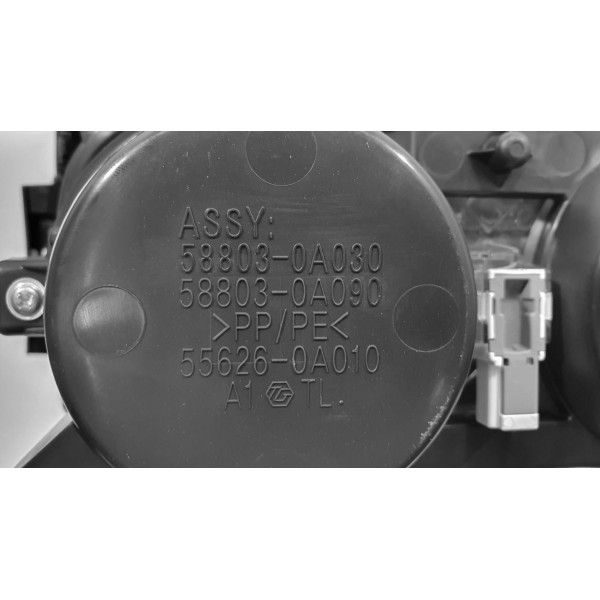 Console Central Porta Copos Toyota Corolla Cross Xrx 2023 Preto