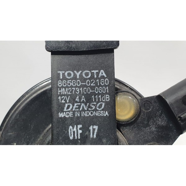 Buzina Alarme Toyota Corolla Cross Xrx Hybrid 2023