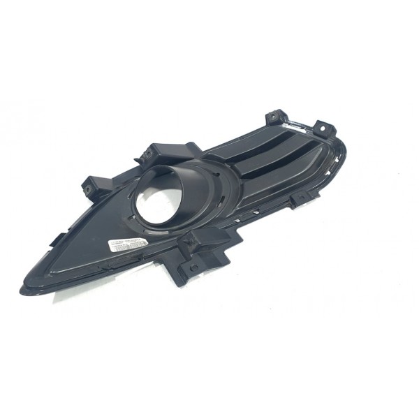 Moldura Farol Milha Dir Ford Fusion Titanium 2015 C/ Detalhe - Preto