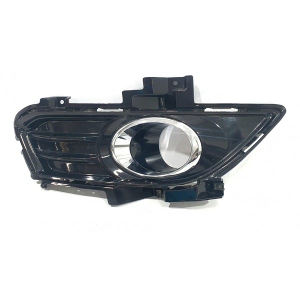Moldura Farol De Milha Ld Esquerdo Ford Fusion Titanium 2015 Preto