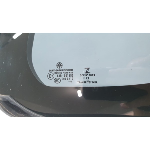 Vidro Fixo Traseiro Direito Vw T-cross 1.4 Tsi 2021