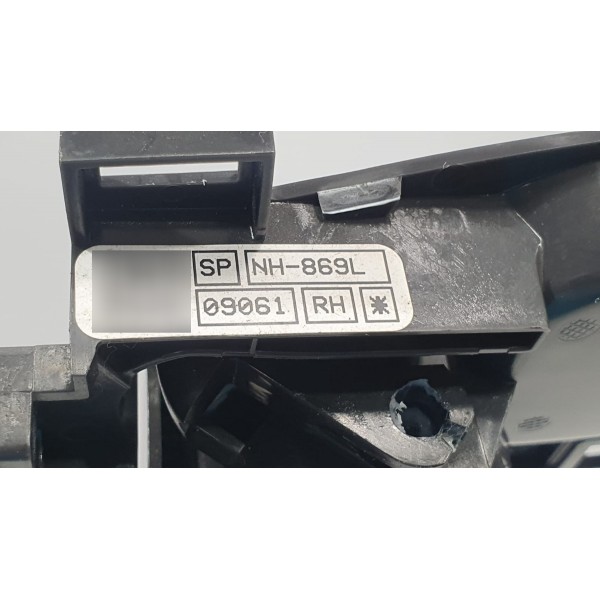 Maçaneta Interna Traseira Direita Honda Civic Touring 2017 Dianteira