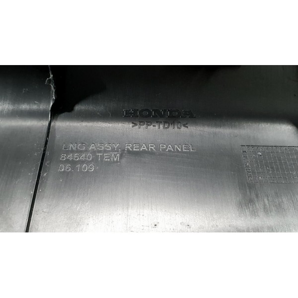 Soleira Porta-malas Honda Civic Touring 2017