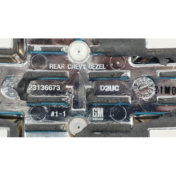 Emblema Chevrolet Tampa Traseira Equinox Premier 2022