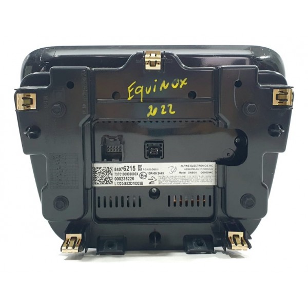 Tela Central Multimídia (com Detalhes) Equinox Premier 2022