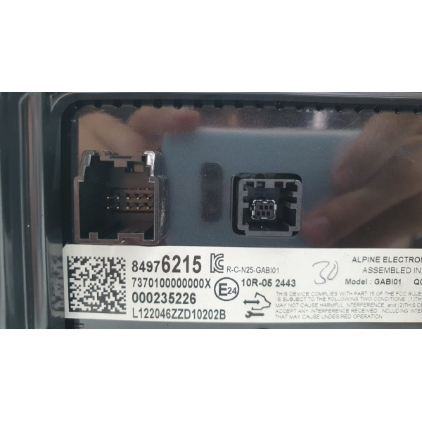 Tela Central Multimídia (com Detalhes) Equinox Premier 2022