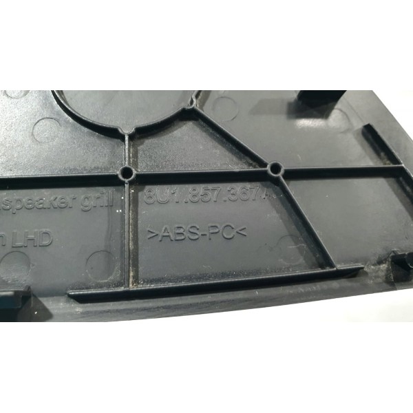 Tela Grade Alto Falante Painel Audi Q3 2015  8u1857367a Preto