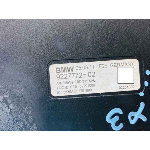 Módulo Amplificador Antena Bmw X3 2013 Cód. 9227772