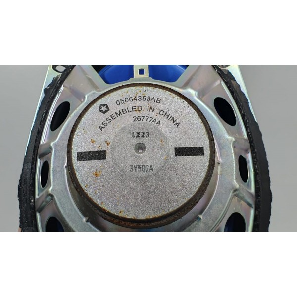 Alto Falante Porta Dianteira Esq Dodge Journey 3.6 Rt 2014 Preto