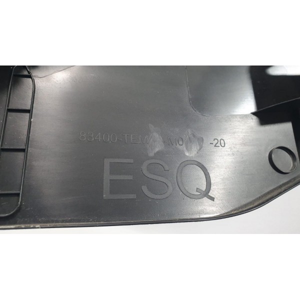 Acabamento Lateral Console Central Esquerdo Civic 2017