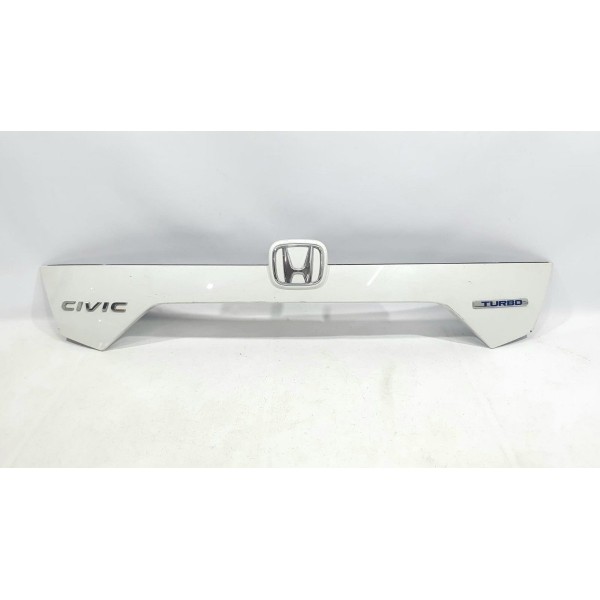 Aplique Tampa Traseira Honda Civic Touring 2017 - Branco