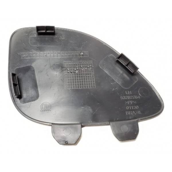 Tampa Acabamento Forração Capô Tras Esq Jeep Compass 2.0 18 Preto