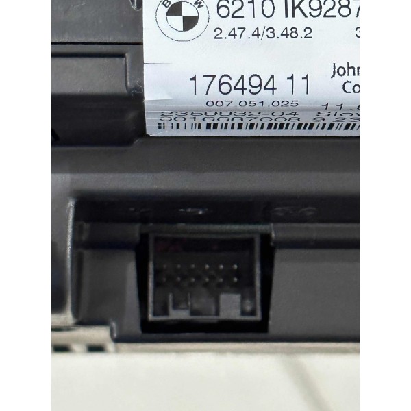 Painel De Instrumentos Bmw 118i 2013 17649411 Preto