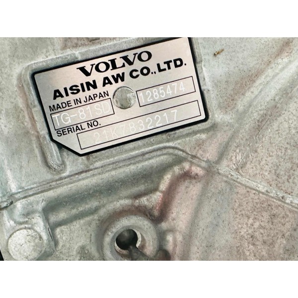 Transmissão Automática Volvo Xc90 T8 Inscript 2022 Th-81sd