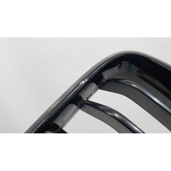 Grade Dianteira Bmw 320 328 335 F30 Envelopada Preto  Brilhante