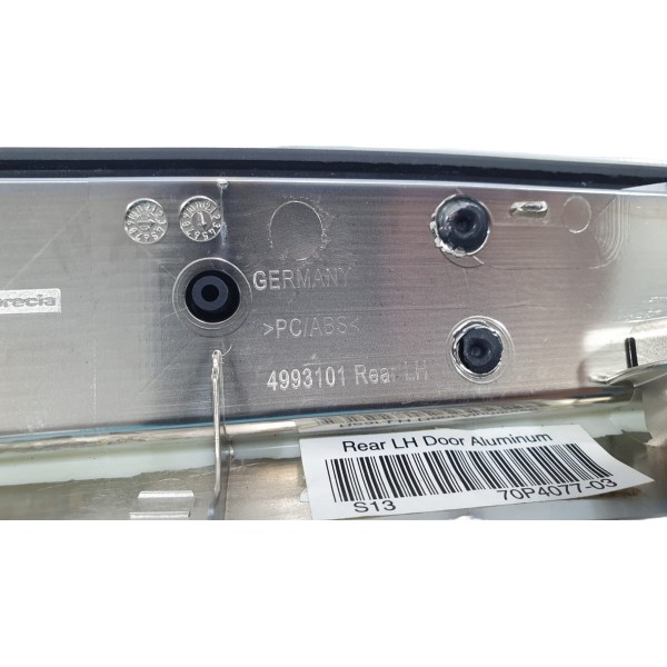 Acabamento Porta Traseira Esquerda Bmw X5 E70 4993101  - Preto