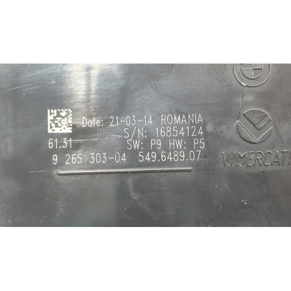 Chave De Luz Bmw 120 320 F20 F30 2015 9265303