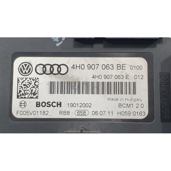 Módulo Conforto Audi A7 2012 4h0907063be