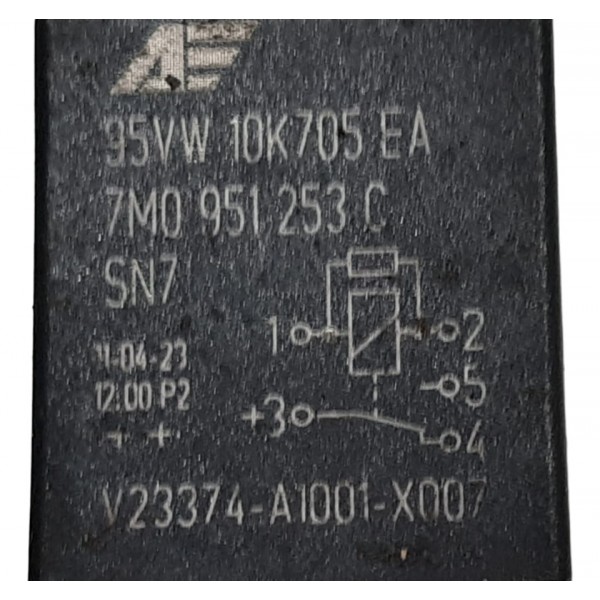 Rele Auxiliar Audi 7m0951253c