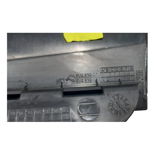 Acabamento Ext Coluna Tras Esquerda Audi A3 Sportback 2014 Preto