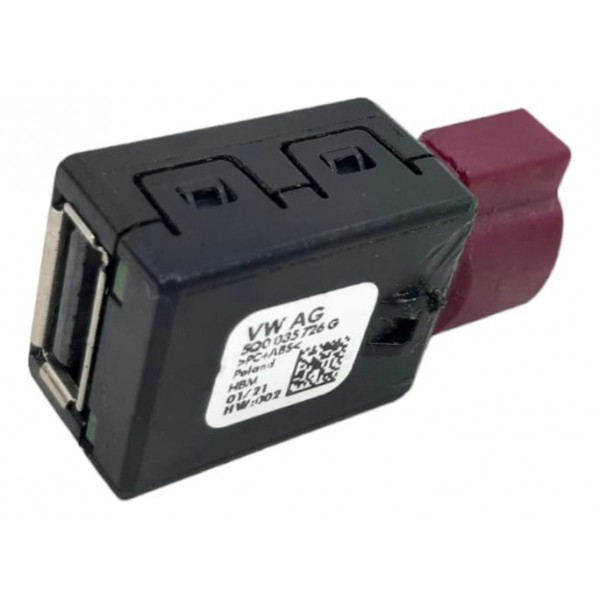 Conector Usb Vw Nivus T-cross Jetta