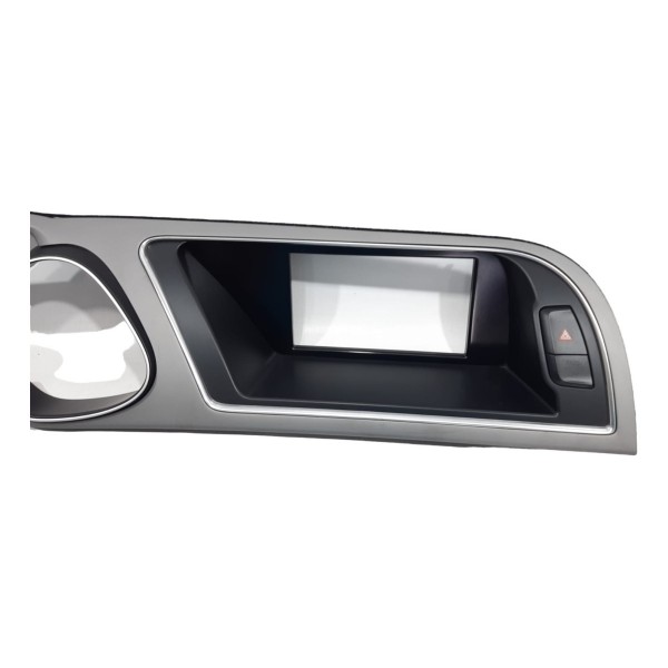 Moldura Painel De Instrumentos Audi A4 2014 Prateado