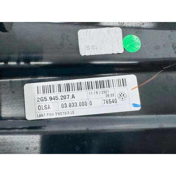 Lanterna Traseira Esquerda Vw Nivus 2021 2g5945207a Preto