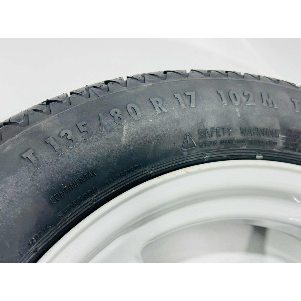 Estepe Fino Bmw 320 G20 G21 135/80 R17 2021 6885157 Branco