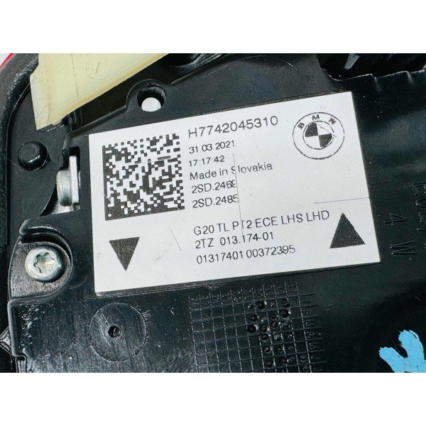 Lanterna Da Tampa Traseira Esquerda Bmw 320 G20 2021