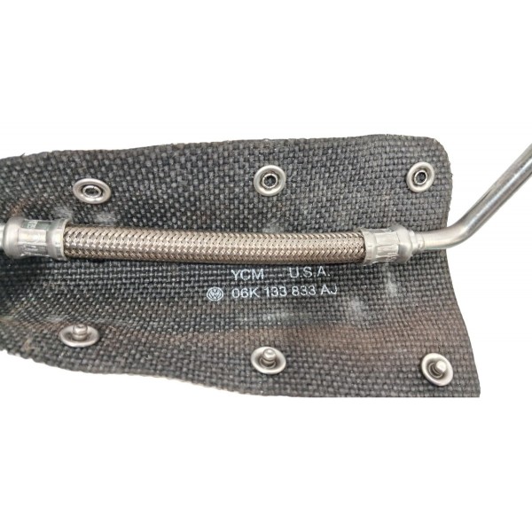 Cano Tubulação De Óleo Turbina Vw Golf Jetta 2.0