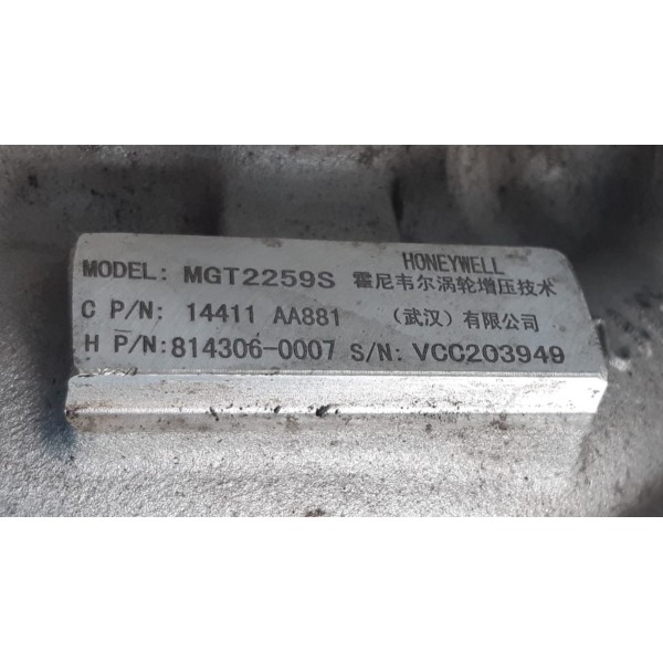 Turbina Subaru Forester Xt 2018