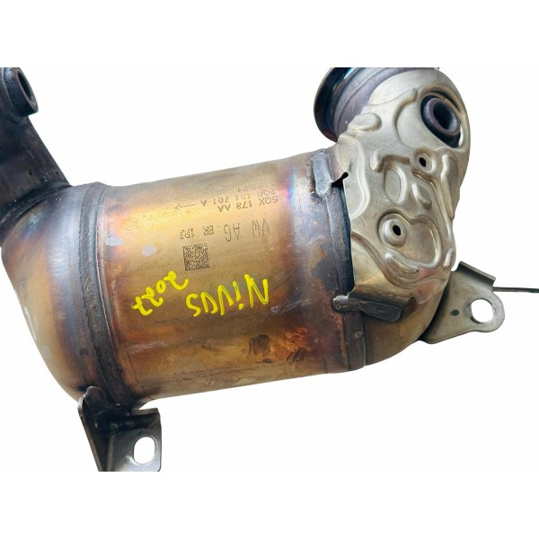 Catalisador Vw Nivus T-cross 2020 1.0 2qb131701a