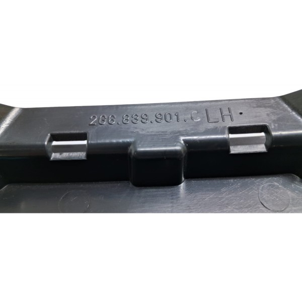 Acabamento Da Porta Traseira Esquerda Vw Nivus Highline 2022 Preto