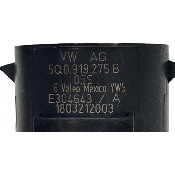 Sensor Estacionamento Traseiro Vw Nivus Highline 2022 Preto