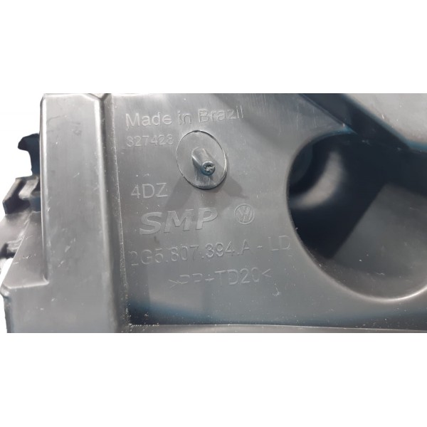 Guia Parachoque Traseiro Direito Vw Nivus Highline 2022