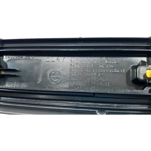 Soleira Bmw Dianteira Bmw 320i Gp Sport 2022 Preto/prata