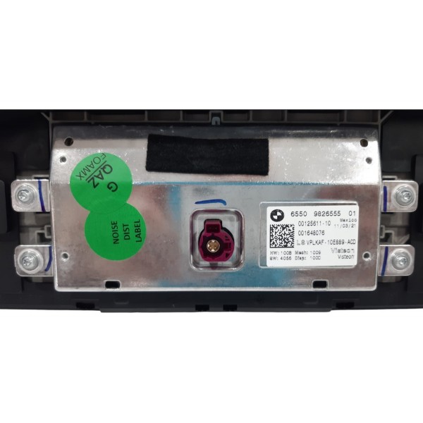 Tela Central Multimídia Bmw 320i Gp Sport 2022 Preto