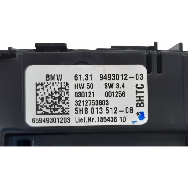 Comando Ar Condicionado Console Tras Bmw 320i Gp Sport 2022