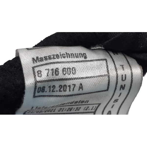 Chicote Porta Dianteira Direita Bmw 320i Gp Sport 2022