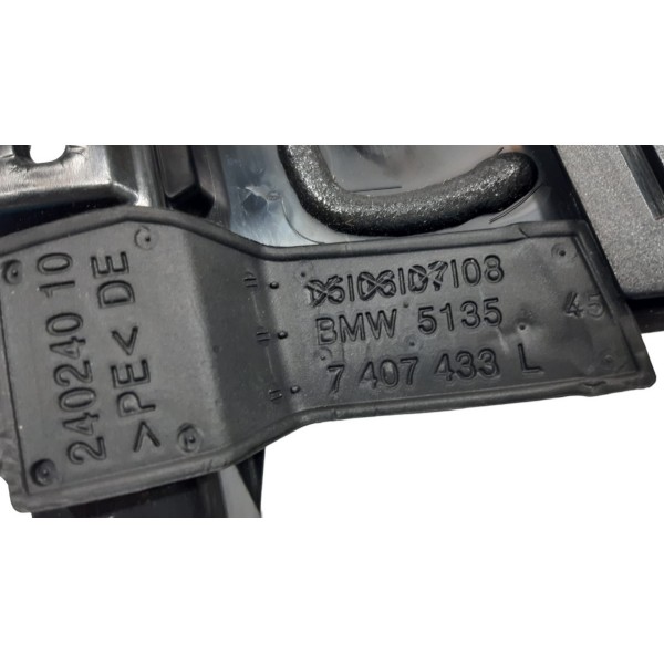 Moldura Porta Traseira Esquerda Bmw 320i Gp Sport 2022 Preto