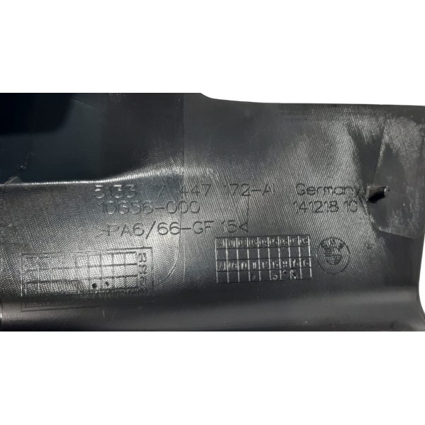 Moldura Interna Porta Diant Direita Bmw 320i Gp Sport 2022 Preto