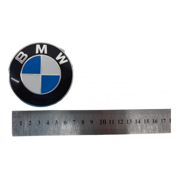 Calota De Roda 68mm Bmw F30 F20 Preto