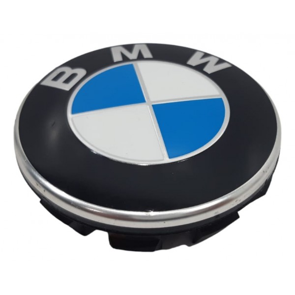 Calota De Roda 68mm Bmw F30 F20 Preto