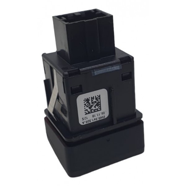 Botão Pisca Alerta Audi A5 2.0 Tfsi 2019 - Preto