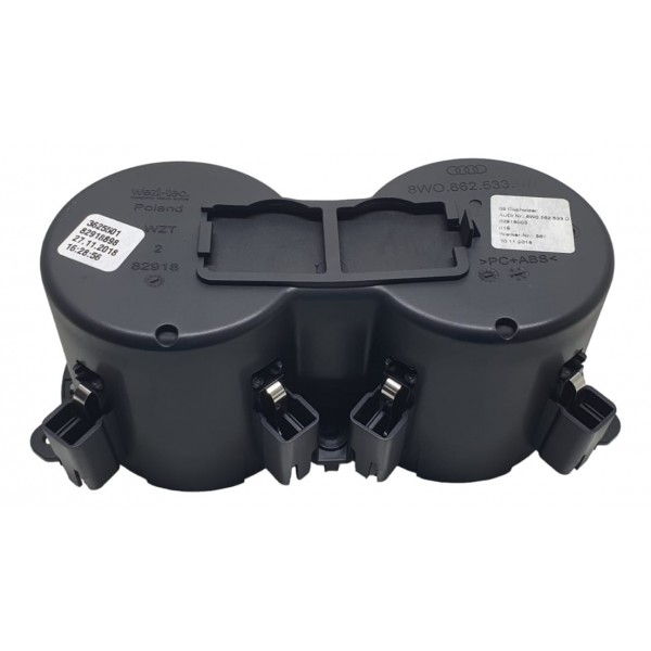 Porta Copos Console Central Audi A5 2.0 Tfsi 2019  Preto