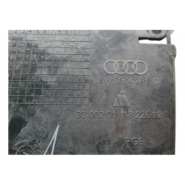 Moldura Porta Copos Console Central Audi A5 2.0 Tfsi 2019 Preto