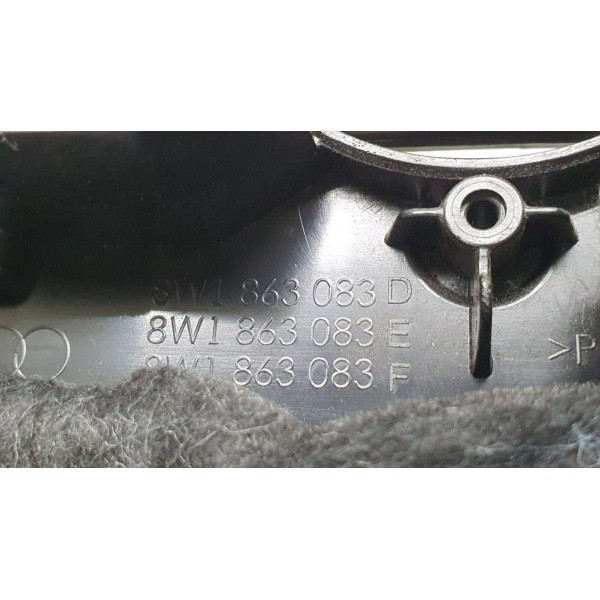 Acabamento Inferior Painel Audi A5 2.0 Tfsi 2019 - Preto - Nenhum