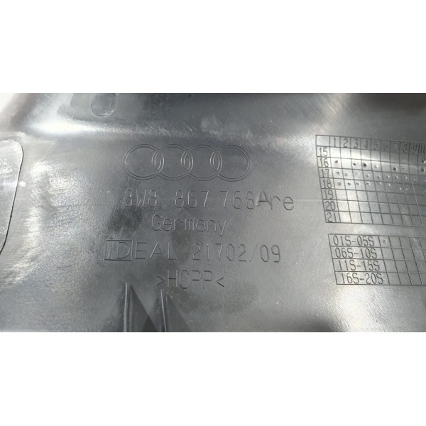 Acabamento Soleira Traseira Direita Audi A5 2.0 Tfsi 2019 Preto